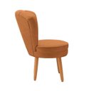 Ver imagem 5 de Jogo de Cadeira para Sala de Jantar Estofada Confortáveis com Pés de Madeira Moblan Decor