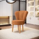 Ver imagem 7 de Jogo de Cadeira para Sala de Jantar Estofada Confortáveis com Pés de Madeira Moblan Decor
