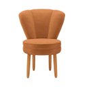 Ver imagem 1 de Jogo de Cadeira para Sala de Jantar Estofada Confortáveis com Pés de Madeira Moblan Decor
