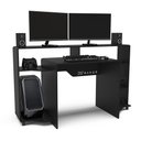 Ver imagem 1 de Mesa Gamer XT Racer CONTROL Politorno Com Espaço Para Gabinete Preta