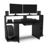 Mesa Gamer XT Racer CONTROL Politorno Com Espaço Para Gabinete Preta - 1