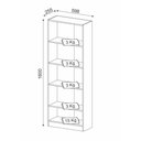 Ver imagem 3 de Estante Gamer Multiuso 60 cm Multimóveis CR25039 Preta