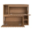 Ver imagem 5 de Gabinete Banheiro 75cm para Cuba e Espelheira Tunís Mel F10 - Mpozenato