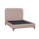 Ver imagem 2 de Caixa Box Dual Confort com Cabeceira Bege Escuro 142x190x22cm