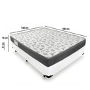 Ver imagem 6 de Cama Box Casal + Colchão de Espuma D33 Ortobom Iso 100 59x138x188:branco