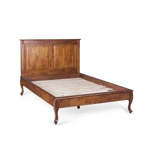 Cama de Casal Hannover Mmj-lz Lz-imbuia Queen - 1,58m Largura
