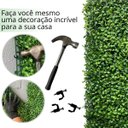 Ver imagem 3 de Kit 13 Gramas Artificial com Painéis de Buxinho e Proteção UV Premium