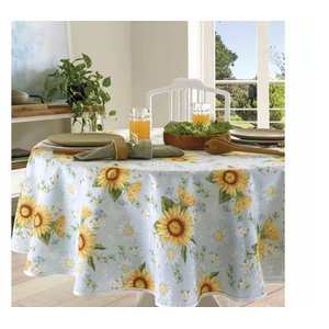 Toalha de Mesa Redonda Clean 4 lugares Ida Dohler