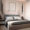 Ver imagem 2 de Kit 7 Módulos de Cabeceira Estofada Cama Box Casal King Modulada 2,10mx40cm