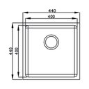 Ver imagem 5 de Cuba Premium Acet 30531 44*44*20 Ghelplu