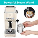 Ver imagem 4 de Casabrews Máquina de Espresso 20 Bar com Vaporizador de Leite (creme)