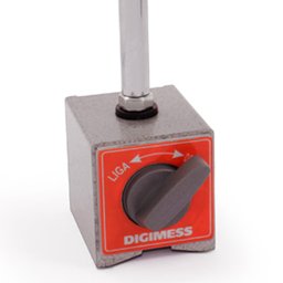 Base Magnética (papelão) com Ajuste Fino - Braço Articulado 190 Mm + Relógio Apalpador - 2