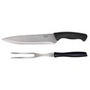 Ver imagem 3 de Conj. Assador 2 Pcs Faca e Garfo Mor