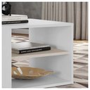Ver imagem 3 de Mesa de Centro Retangular Com Divisória Opala Branco Caemmun