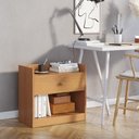 Ver imagem 5 de Gaveteiro Alef - 1 Gaveta e Nicho Inferior - Mdp com Pintura Uv - Colibri - Freijo