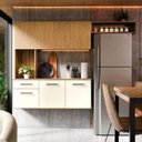 Ver imagem 7 de Armário de Cozinha Completo 6 Portas e 1 Gaveta Joana Ripado e Off White