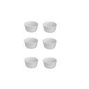 Ver imagem 1 de Kit 06 Ramequim 180 Ml Porcelana Branco 8,5x5 - Branco
