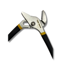 Ver imagem 5 de Alicate Bomba D´água 8" Canos Encanador Bico Papagaio Regulável Aço Forjado Cabo Borracha 200mm