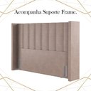 Ver imagem 5 de Cabeceira Casal 138 cm Barcell Veludo Rose Soon