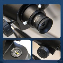 Telescópio Refrator 80mm Carson Qualidade 70x Astronomia - 5