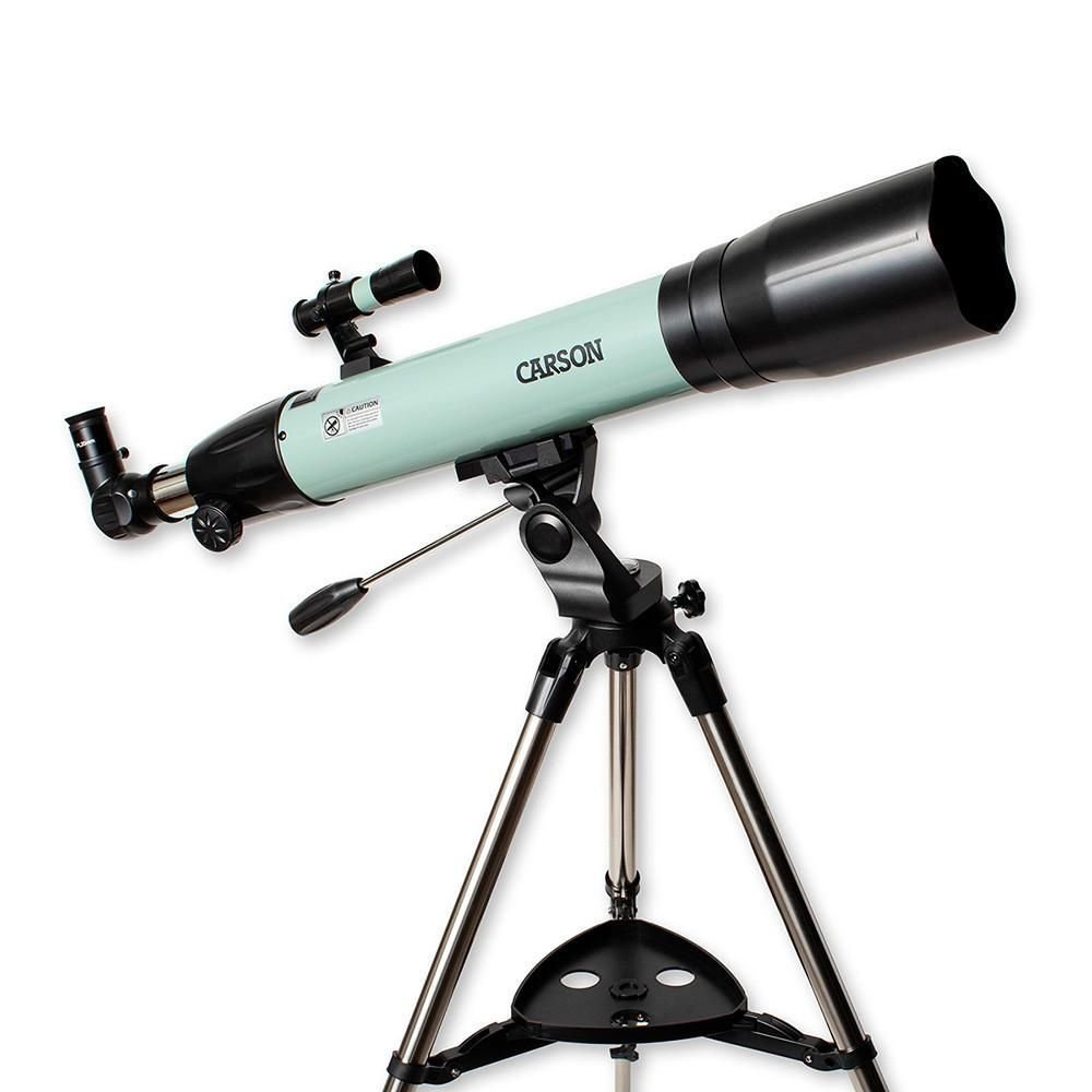 Refrator Telescópio Refrator 80mm Carson Qualidade 70x Astronomia | MadeiraMadeira