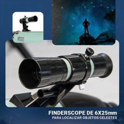Telescópio Refrator 80mm Carson Qualidade 70x Astronomia - 6