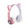 Fone De Ouvido Kids Cat Headset Bluetooth Khp003 Rosa Bright - 2