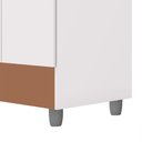 Ver imagem 6 de Guarda Roupa Casal 6 Portas 2 Gavetas Espelho 153 Cm Vlr Branco Camarim