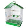 Gaiola para Calopsita Teto Plástico Verde Pet Piu Jel Plast - 1