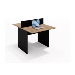 Mesa Plataforma Estação Trabalho Escritório 2 Lugares 1,20x90 Atacadao Moveis Escritorio - 1