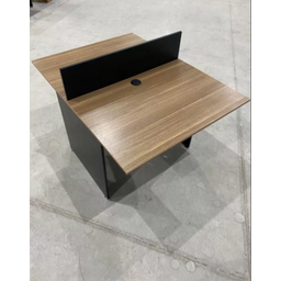 Mesa Plataforma Estação Trabalho Escritório 2 Lugares 1,20x90 Atacadao Moveis Escritorio - 4