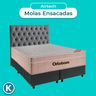 Kit Cama Box + Cabeceira + Colchão Queen Molas Ensacadas - Airtech - Ortobom - 4