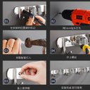 Ver imagem 3 de Suporte Vassoura Organizador de Ambiente Suporte Parede Multiuso Inox - Grande