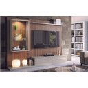 Ver imagem 1 de Home para Sala de Tv Moderno com Nicho 1,80m - Agnes - Montanhês Móveis