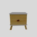 Ver imagem 3 de Casinha Cubo Cães Gatos Madeira Maciça Pinus + Compensado