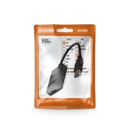 Cabo Adaptador Usb 2.0 M X Hdmi F Adp-usbhdmi10bk Plus Cable Pluscable - 4