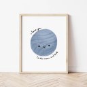 Ver imagem 3 de Kit 3 Quadros Decorativos Infantil - Menino Das Estrelas NO2 - 30x40 - Moldura Madeira
