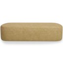 Ver imagem 3 de Kit 02 Puffs Decorativos Orgânicos para Living Quarto 160cm Doha W01 Couríssimo Fendi - Lyam Decor
