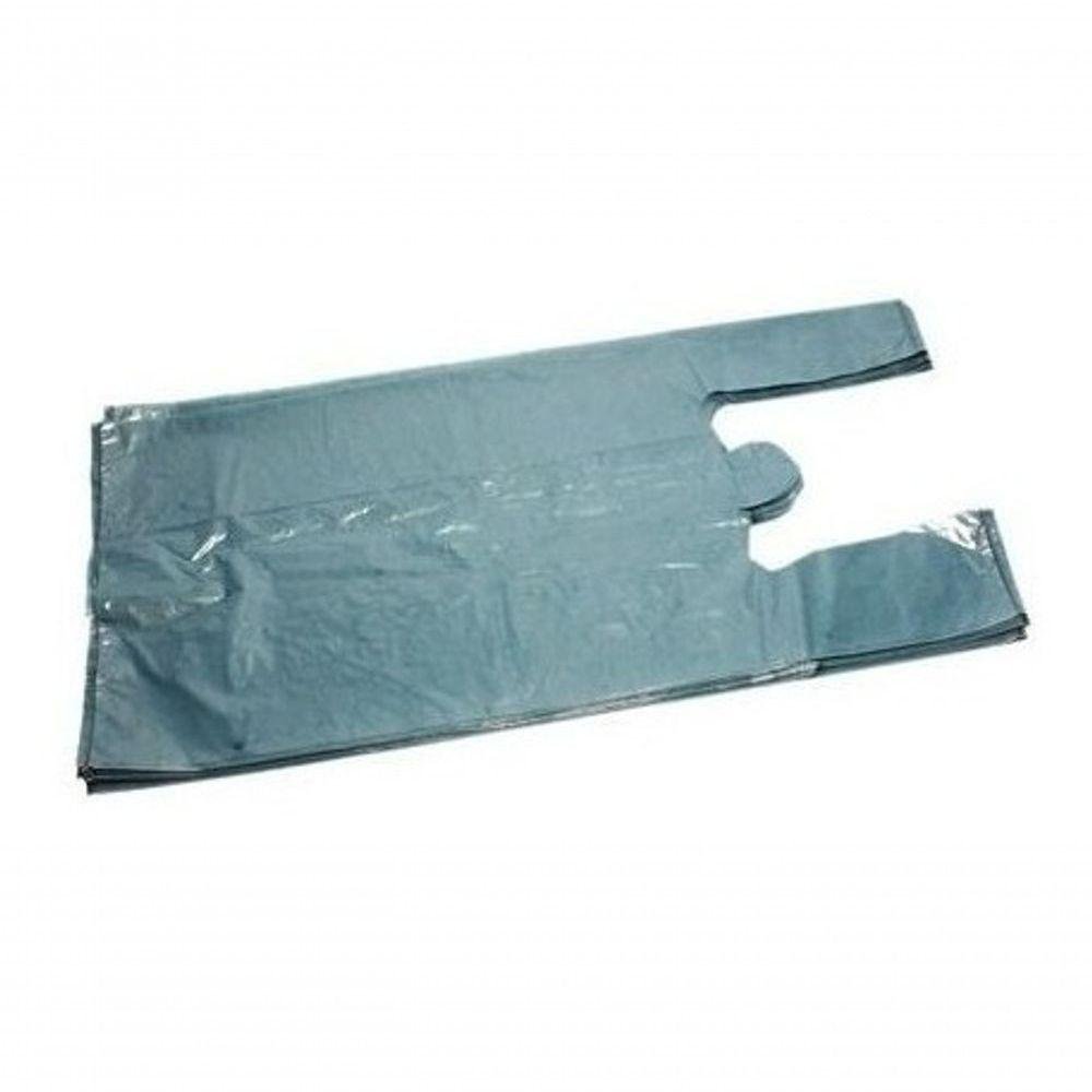 Sacola Plástica Reciclada Reforçada Verde 30x40 C/ 5kg - 1