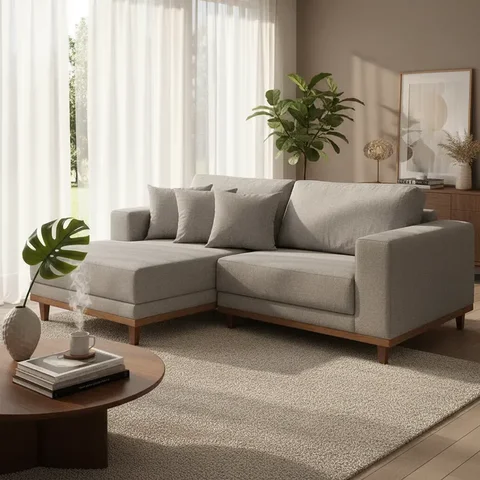 Sofá Cronos 185cm Chaise Lado Esquerdo Meu Sofá Online