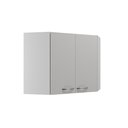 Ver imagem 3 de Armário Aéreo Modulado de Canto Fidelitá Viena 75cm 2 Portas