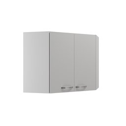 Armário Aéreo Modulado de Canto Fidelitá Viena 75cm 2 Portas  - 3