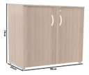 Ver imagem 2 de Armário Baixo 2 Portas com Sapata 74cmx80cmx45cm Resistente