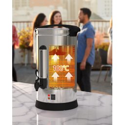 Takywep Cafeteira Comercial 16l para 110 Xícaras Inox - 5
