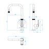 Misturador Monocomando Deca Urban Dark Antracite 2270.gf.ind.mt - 2