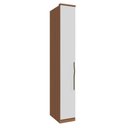 Ver imagem 1 de Guarda Roupa 1 Porta com Prateleira 245x32,2cm Setiba Plus Rimo Jequitiba/branco