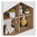Ver imagem 4 de Guarda Roupa Infantil Ambiente Ternura 4 Portas Branco Jequitibá Hp - Henn