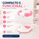 Ver imagem 3 de Suporte de Banho para Bebê em Pé Ajustável 44-54cm com Apoio Frontal e Base Antiderrapante para Box 