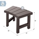 Ver imagem 6 de Par de Bancos Médios Modulares 62cm Laterais para Spa Inflável Circular Intex