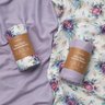 Momcozy Manta Swaddle de Musselina Ultra Macia 2 Unid Floral Roxo - 1